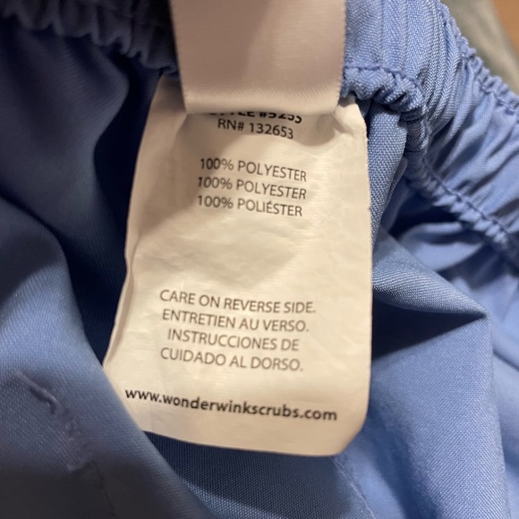 WonderWink blue scrub pant size XL - Picture 4 of 4
